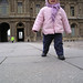 Lily at Le Louvre