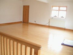 Yoga studio interior