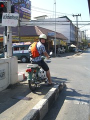 The Chad on Moped