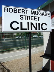 Robert Mugabe street clinic
