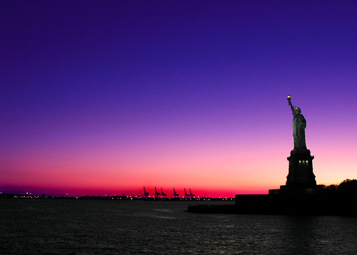 Lady Liberty at Sunset, New York, NY