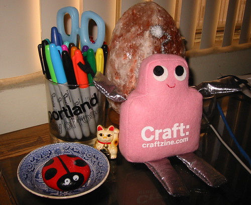 Pink Craftie comes to visit!