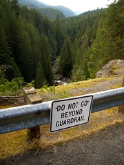Do not go beyond guardrail