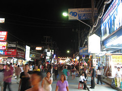 Улица Бангла-Роад на Патонге