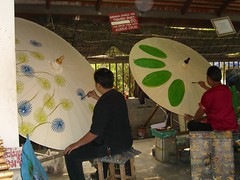 Umbrella Factory Painting