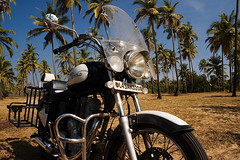 My Royal Enfield Motorbike in Goa