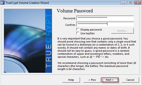Selecting a Strong password
