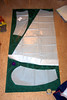 dark green brocade layout