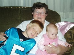 Nana and the grandchildren