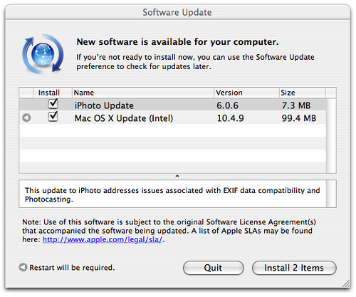 OS X 10.4.9