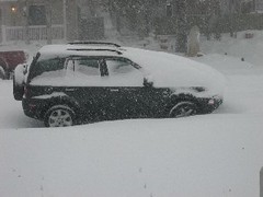Blizzard of 2006 - Holly's Car
