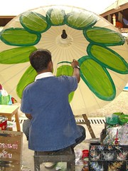 Umbrella Factory Painting