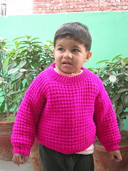 golu and his sweaters- a mom’s recipe to beat the winter chill