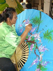Umbrella Factory Painting