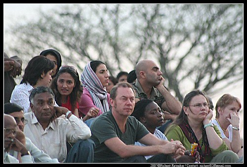 Audience from all over the world