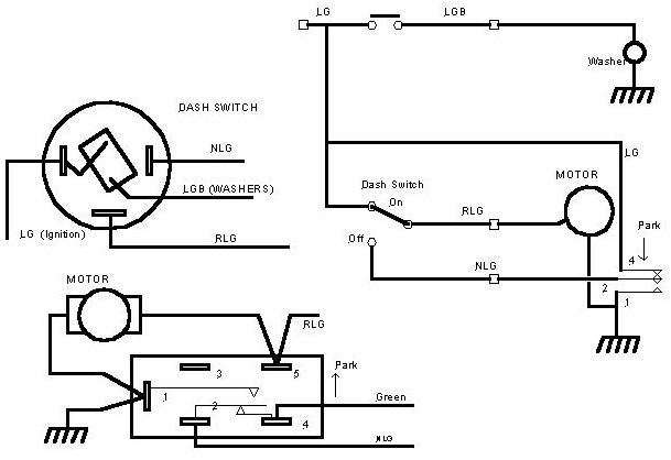 Windscreen wiper park switch - Series Forum - LR4x4 - The ... land rover series 2a wiring diagrams 