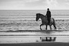 Horse and Rider at Inchadoney