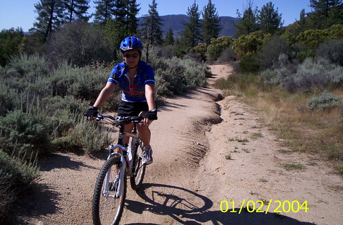 mountain bike girl