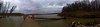 A Panoramic View Of The Uniontown Dam