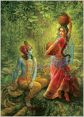 Lord Krishna wants to help Shri Radha