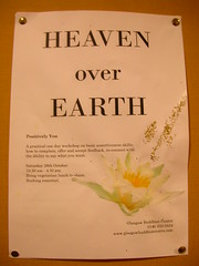 Glasgow 'Heaven Over Earth' poster