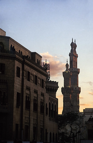 Ägypten 1999 (547) Kairo: al-Azhar-Moschee • <a style="font-size:0.8em;" href="http://www.flickr.com/photos/69570948@N04/30737802134/" target="_blank">Auf Flickr ansehen</a>