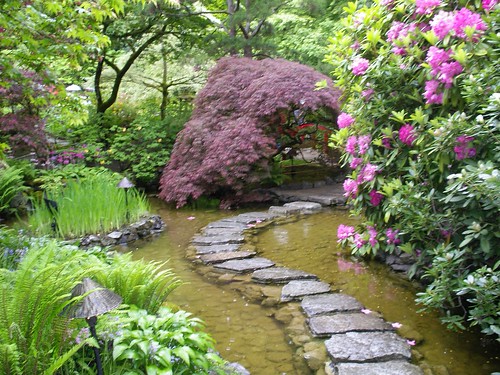 Japanese Garden, Butchart Gardens.Victoria, B.C.