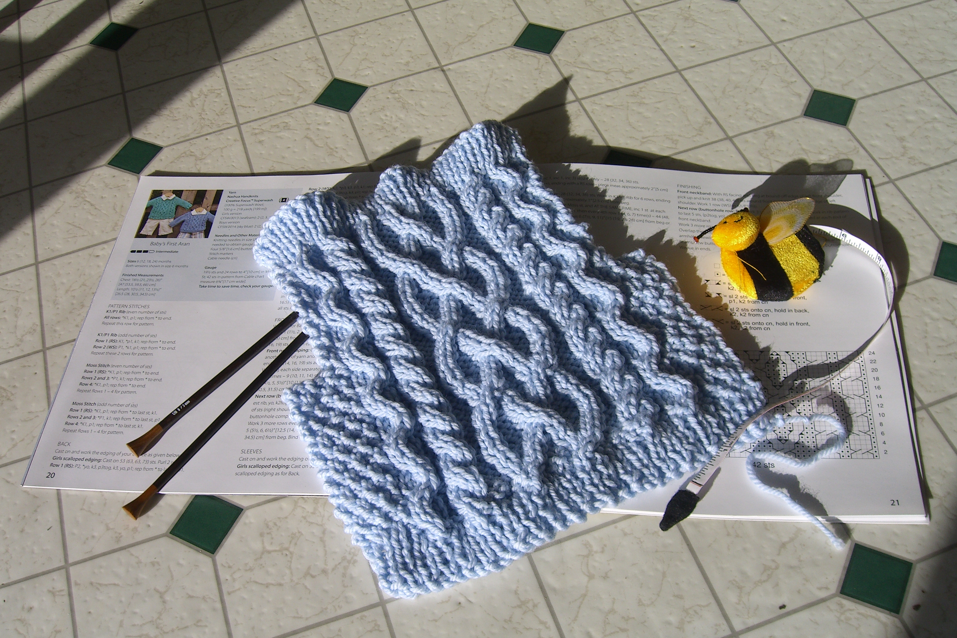 Aran sweater knitting pattern - TheFind
