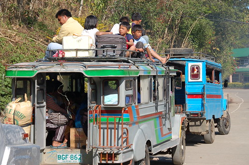 Jeepney Riders - Sagada, The Philippines by The Dilly Lama, on Flickr
