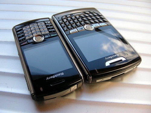 BlackBerry 8800 and Pearl