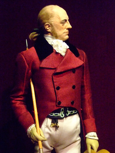 Historical Portrait Figure of Aaron Burr by artist-historian George Stuart