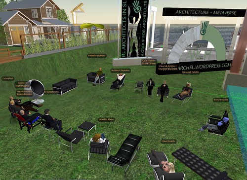 Architects from Poland, Sweden, Egypt, England, Italy, Denmark, Canada, and the USA meet to discuss 3D Import Tools in Second Life
