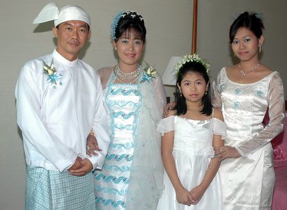 Burmese wedding