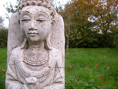 Vajrasana garden buddha 2