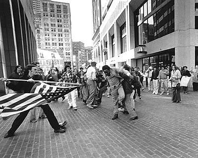 #The Soiling of Old Glory, 1976 [400 × 320] #history #retro #vintage #dh #HistoryPorn http://ift.tt/2guwaov