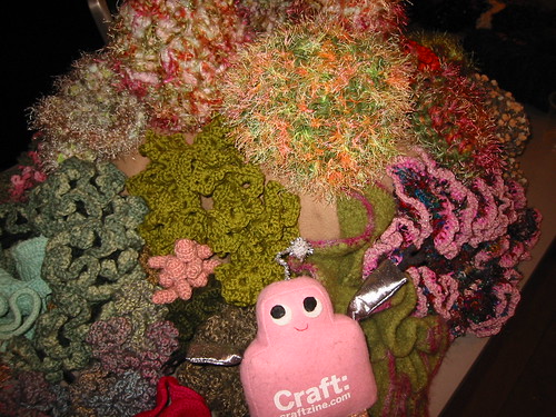 Pink Craftie visits the coral reefs at the Institute for Figuring