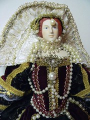 Dolls of the English Court: Doll Artist Valerie Clausen's Elizabeth I