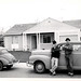 Robert Cooley with friend Irving "Dil" Thiessen - Road Trip 1954