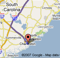Charleston, SC map