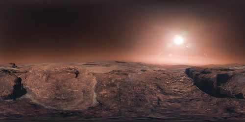 First images of the surface of Gliese 581 C