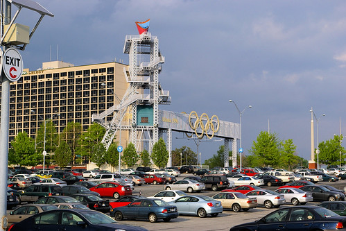 Olympic Parking Lot by L. Allen Brewer, on Flickr