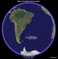 Donna Lange Google Earth 02/03/2007
