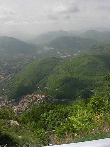 Montevergine- an eye over the Irpinia landscape