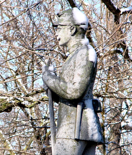 he looks cold!