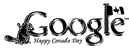 Google Canada Day Logo