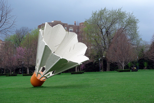 Shuttlecock by Claes Oldenburg