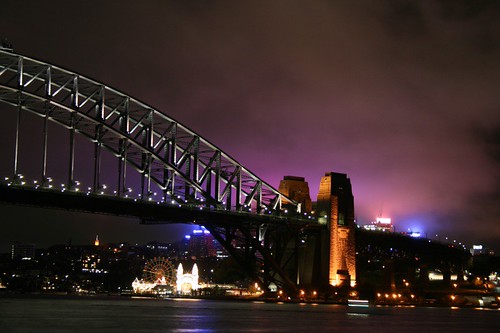 Sydney Harbour Bridge & Luna Park