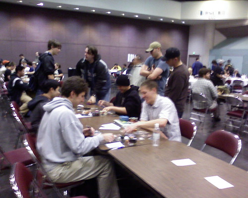 The Future Sight prerelease (blurry because the lighting was poor)
