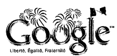 Google Bastille Day Logo