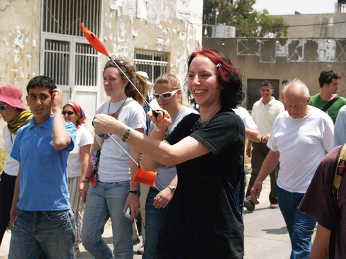 Tel Rumeida Circus for Detained Palestinians, Photo by Jonas